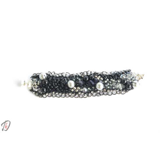 Coralie black zapestnica/bracelet