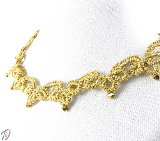 Lace Gold ogrlica/necklace