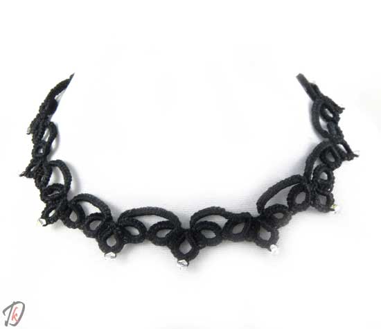 Lace Black ogrlica/necklace