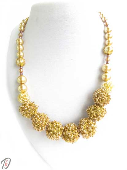 Golden ogrlica/necklace