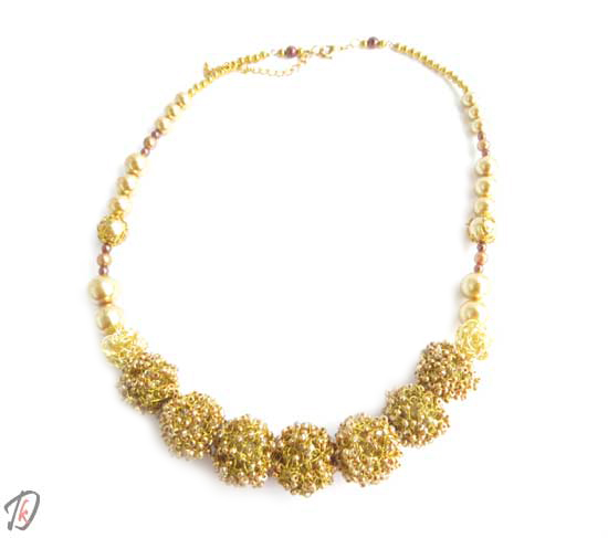 Golden ogrlica/necklace