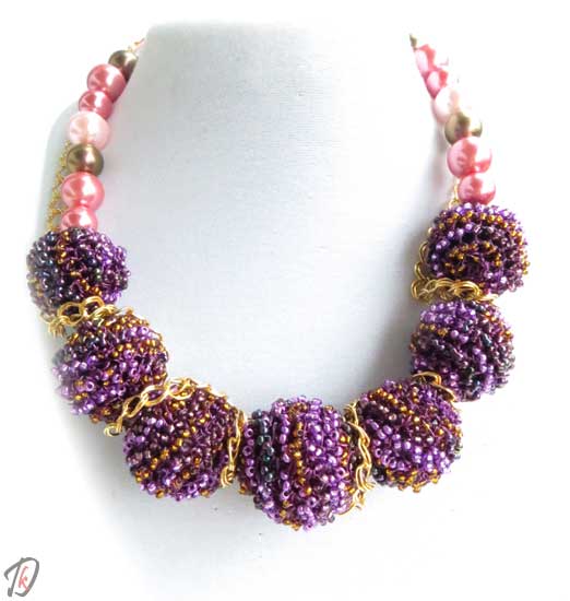 Purple Queen ogrlica/necklace