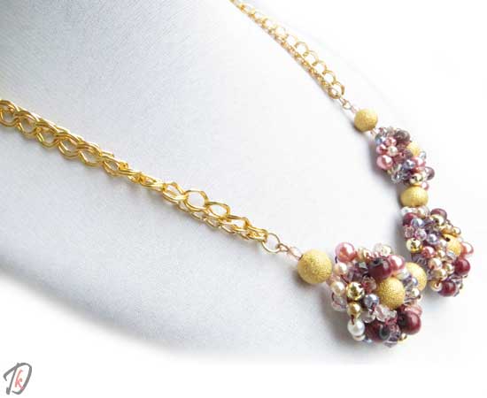 Flower ogrlica/necklace