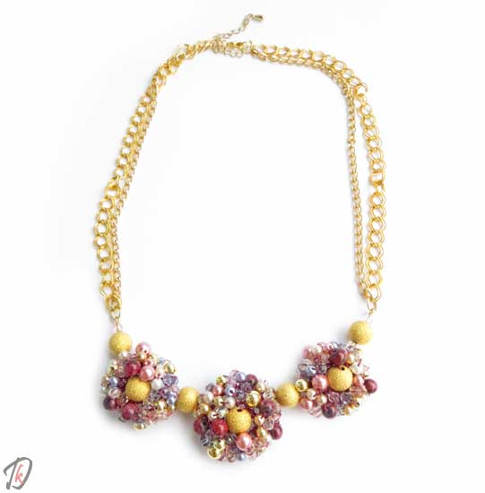 Flower ogrlica/necklace