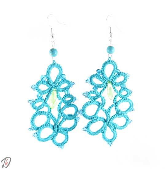 Turquoise princess uhani/earrings