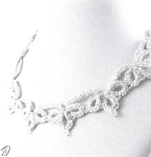 Lace Silver ogrlica/necklace