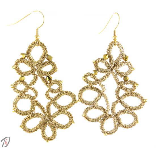 Lace Gold uhani/earrings