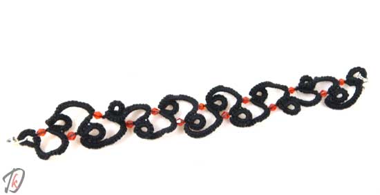 Lace Black stylish zapestnica/bracelet