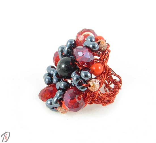 Red freshness ring/prstan