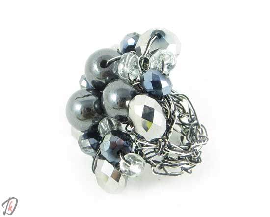 Small silver ring/prstan