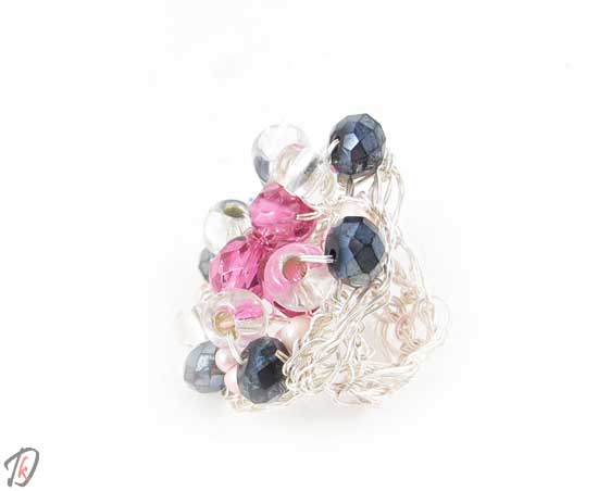 Small pink ring/prstan